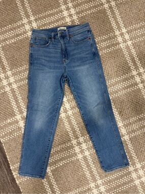 Madewell stovepipe High-Rise Blue Women’s Jeans